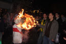 Ottery St Mary burning tar barrels 4